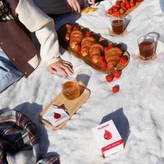 Pokud ještě nevíte, co podniknout na Valentýna... ❤️ Romantický piknik je vždy dobrý nápad! #fluidum #love #organic